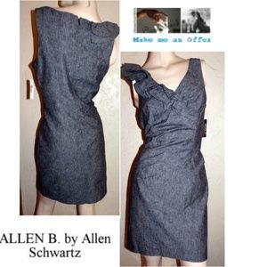 Allen B. By Allen Swartz NWT Gray Sleeveless Dress